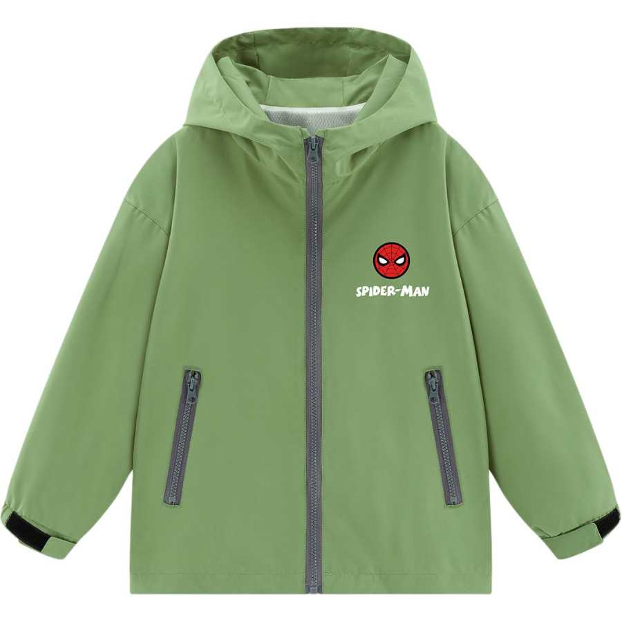Disney Disney Windbreaker Jacket Army Green Teenagers