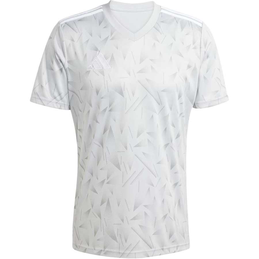 Adidas Adidas Clothing T Shirts Men's Gray White V Neck