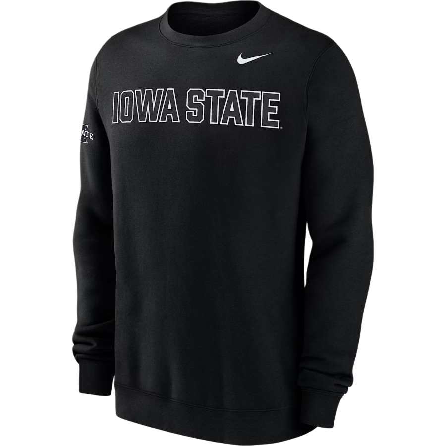Nike Nike Iowa State Club Fleece Men's Nike College Crew-Neck Sweatshirt