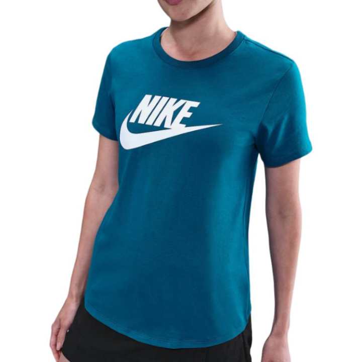 Nike Nike Clothing T Shirts Women's Abyss Green Crew Neck