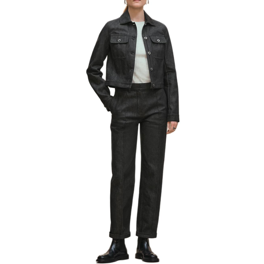 HERMES HERMES FW25 Denim Jacket Women's