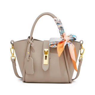 Safiya Cow Leather Basket Bag, One Shoulder Handbag Women's Multicolor