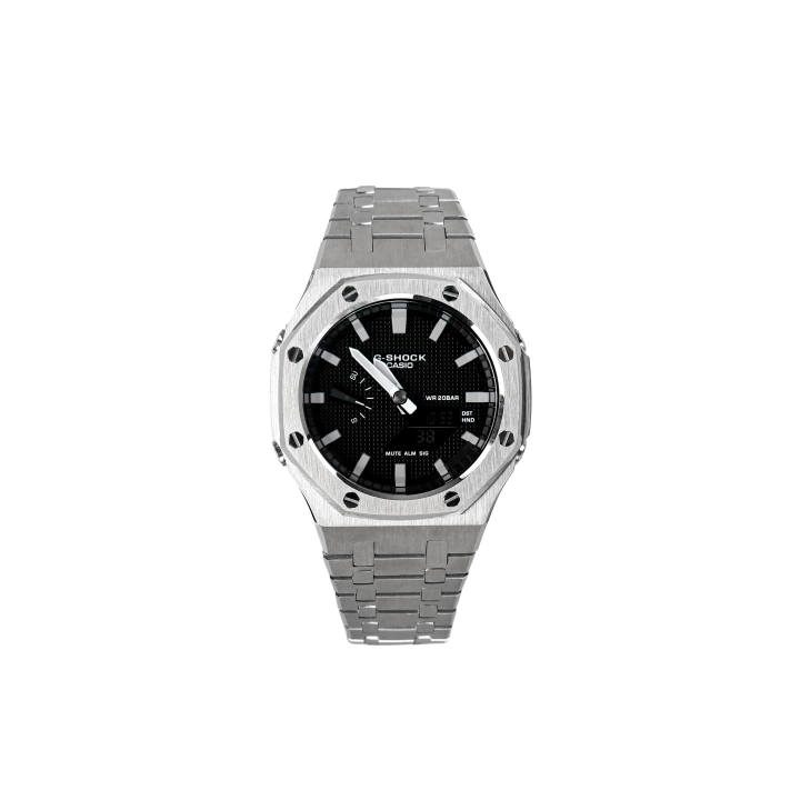 CASIO CASIO Custom Collection GA2100 Collection Quartz Movement Stainless Steel Strap Watch Unisex