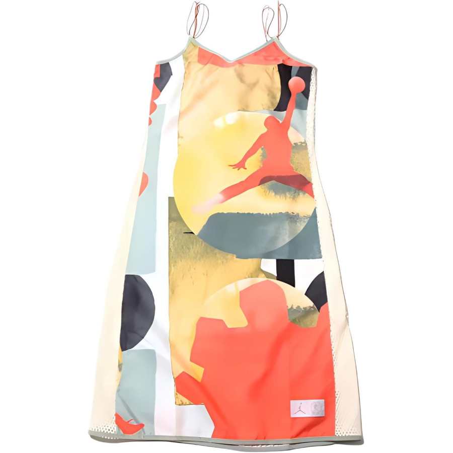 Jordan Jordan Women'ss Bephies Beauty Supply Slip Dress College Grey/Lt Wild Mango