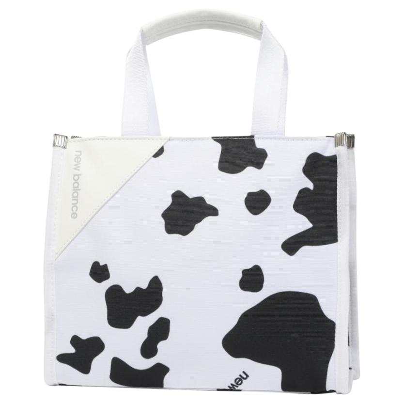 New Balance New Balance Polyester Tote Bag, Shopping Bag, Handbag Mini Women's White