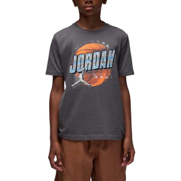 Jordan Jordan Kids T Shirts Crew Neck Moderate