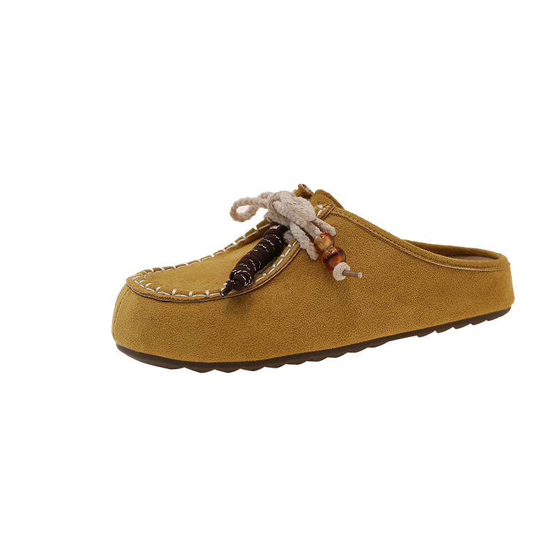 KLAOSD Quiet Abrasion Resistant Closed Toe Slippers Women's
