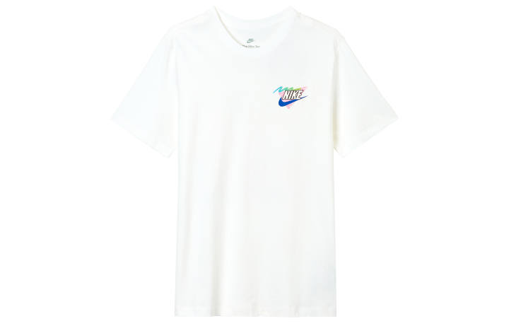 Nike Nike T Shirts Men's White Crew Neck Moderate