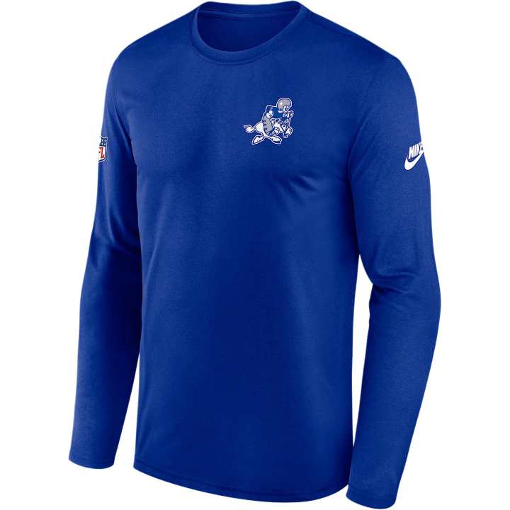 Nike Nike Dallas Cowboys Alt Legend Small Logo Men's Nike Dri-FIT Nfl Long-Sleeve T-Shirt