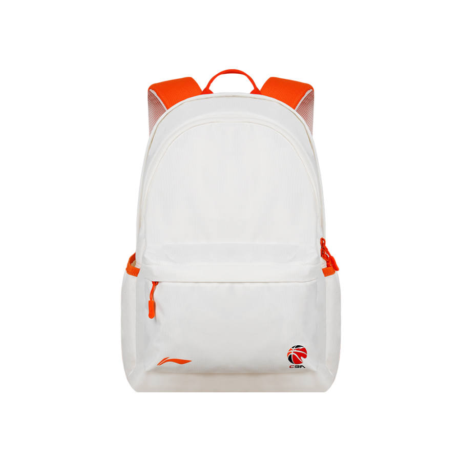 Li-Ning Li Ning Polyester Backpack Regular Unisex Orange White