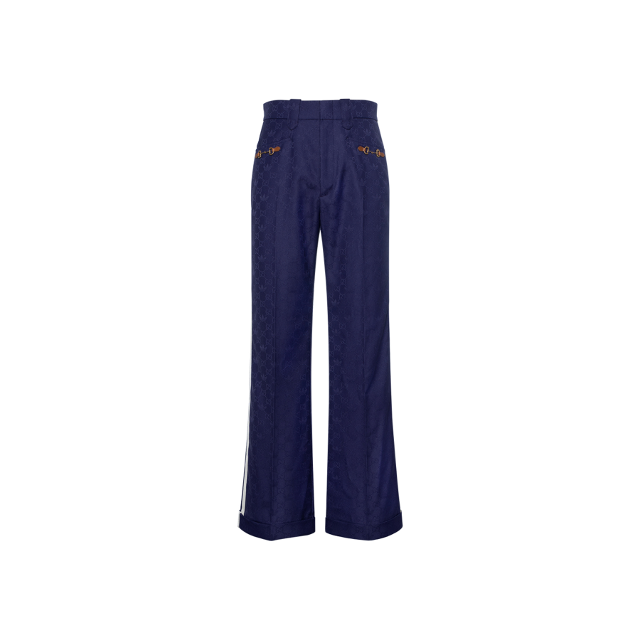 GUCCI x ADIDAS SS23 Casual Pants Men's Purple
