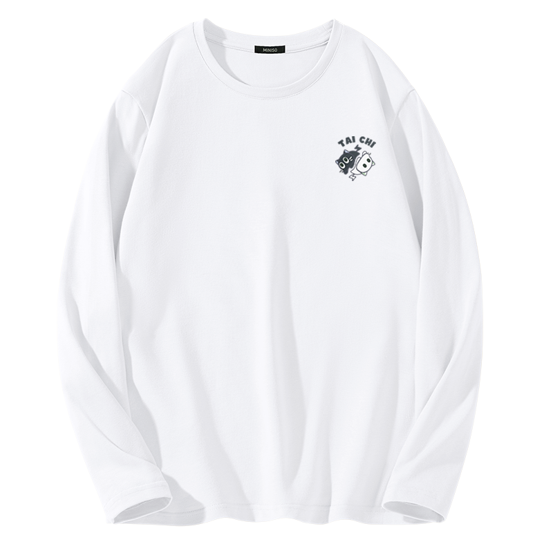 MINISO MINISO T Shirts Unisex Crew Neck Moderate Heavyweight