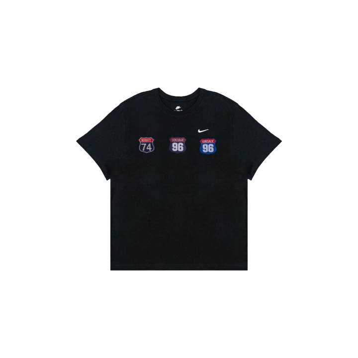 Nike Nike Sportswear T Shirts Men's Black Crew Neck Straight Fit