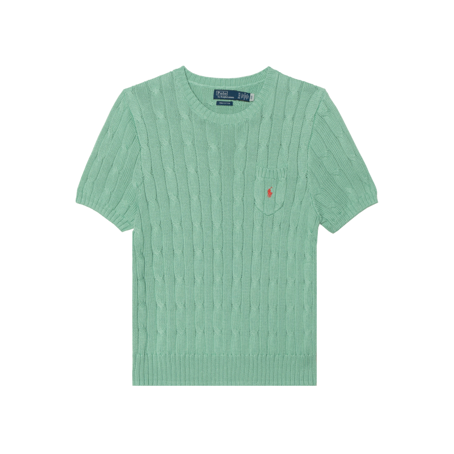 Polo Ralph Lauren SS25 Knitwear Slim Fit Women's Green