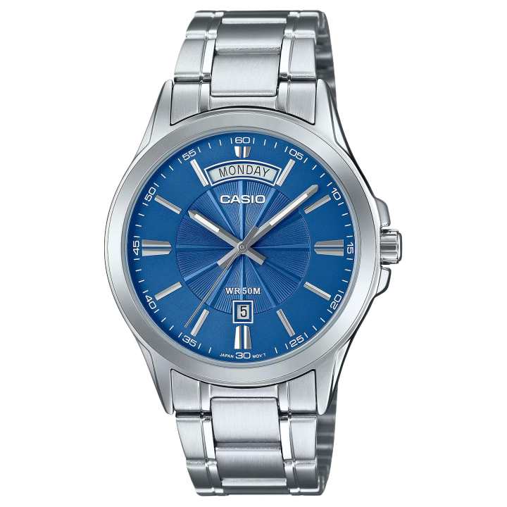 CASIO CASIO G SHOCK Quartz Movement Stainless Steel Strap Watch Men's Watches Blue Dial