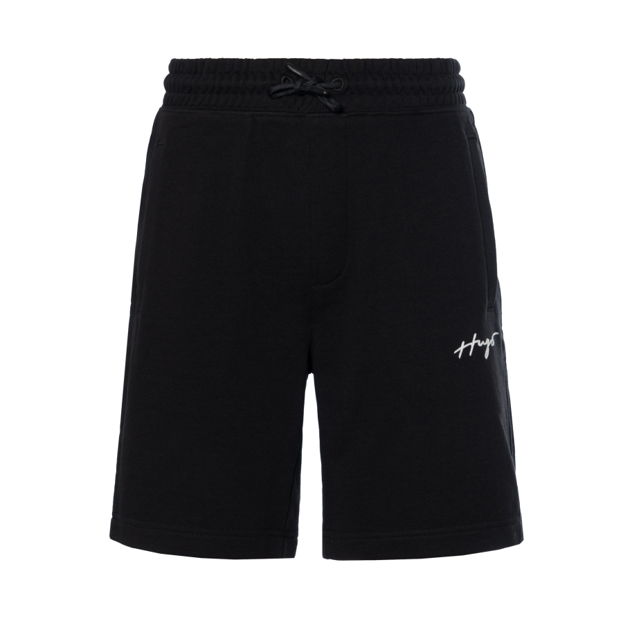 HUGO BOSS logo-embroidered cotton track shorts
