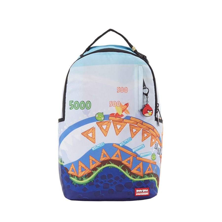 SPRAYGROUND SPRAYGROUND Angry Small Bird Collaboration Polyester Backpack Unisex Multicolor