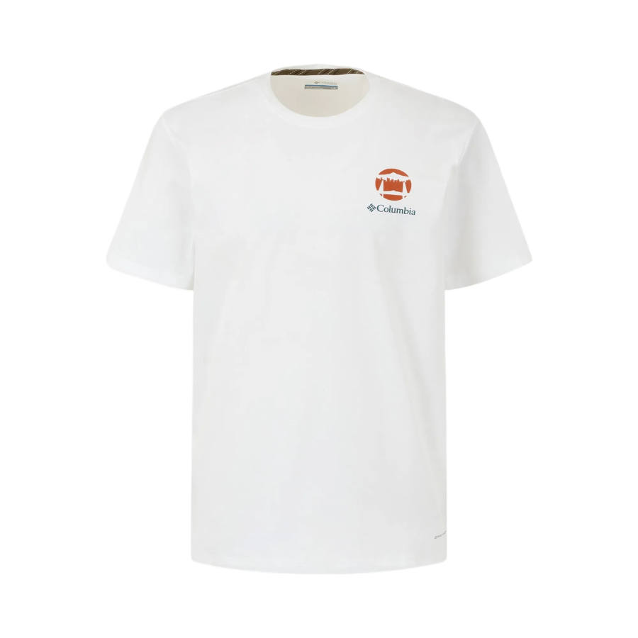 Columbia T Shirts Men's Crew Neck Moderate Straight Fit