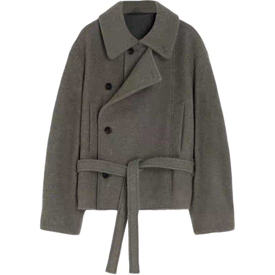 Lemaire Lemaire Belted Double breasted Coat