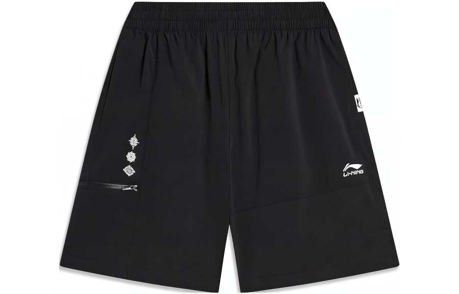 Li-Ning Li Ning Sports Life Collection Sports Shorts Men's Black