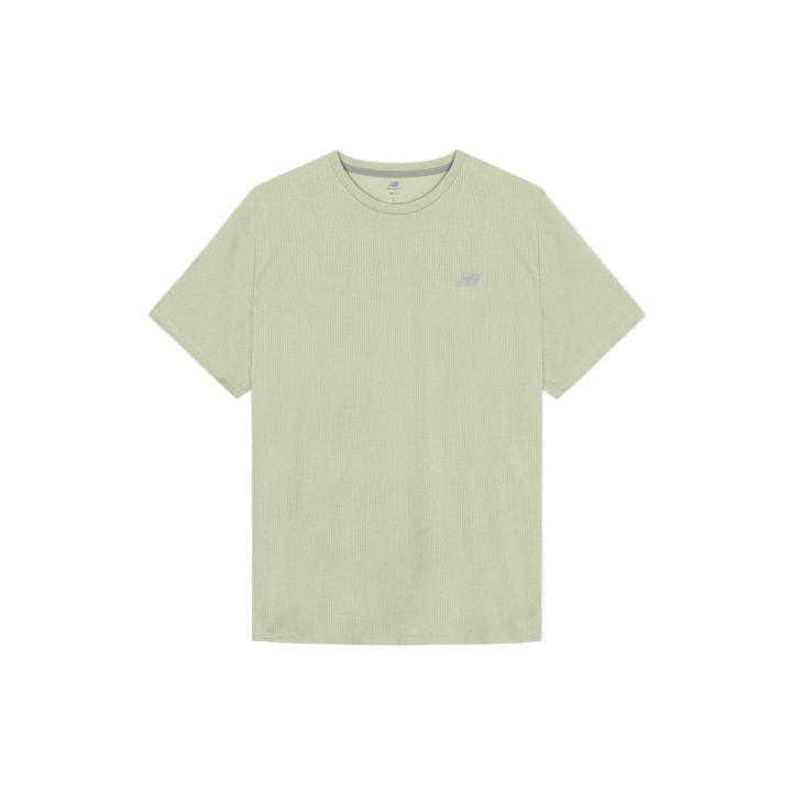 New Balance New Balance T Shirts Men's Light Khaki Crew Neck Moderate