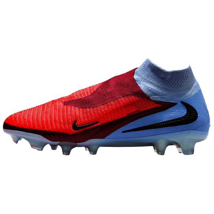 Nike Nike Phantom 6 Support Soccer Shoes Unisex Red Blue