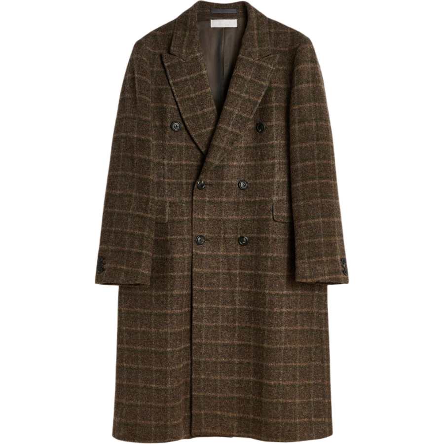 OUR LEGACY Our Legacy Check Double-Breasted Coat