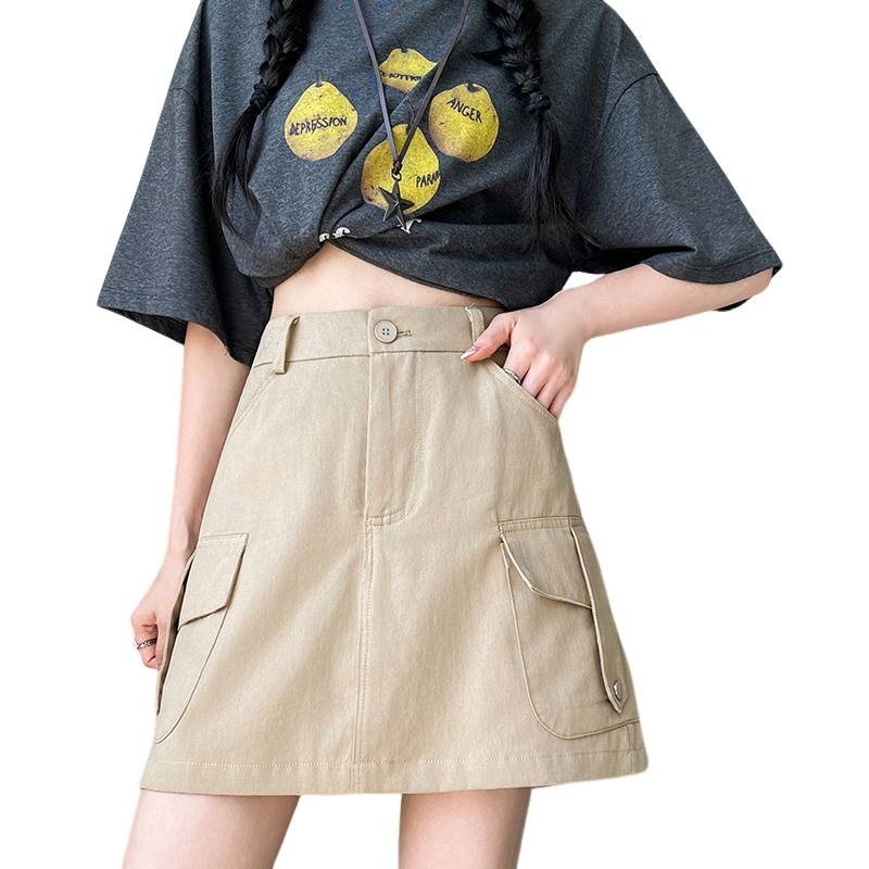 SIXUSICHOU Cargo Short Skirts Women's
