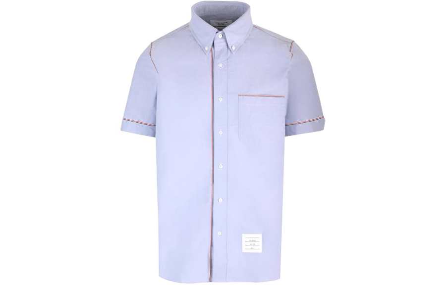 THOM BROWNE THOM BROWNE Oxford Short Sleeved Shirt