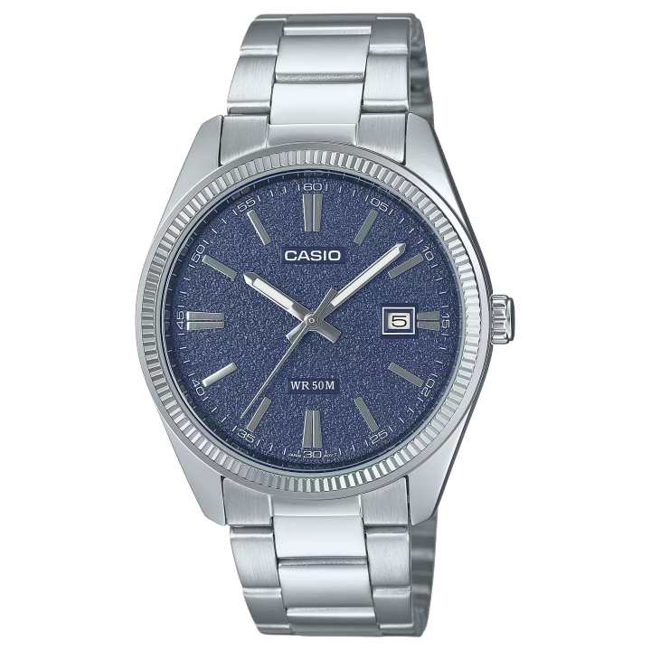 CASIO CASIO G SHOCK Quartz Movement Stainless Steel Strap Watch Unisex Blue Dial