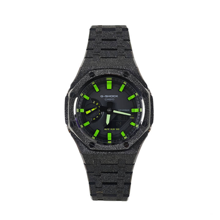 CASIO CASIO Custom Collection GA2100 Collection Quartz Movement Stainless Steel Strap Watch Unisex