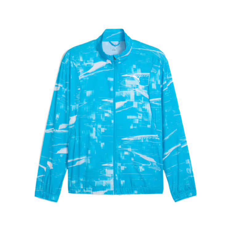 PUMA Velocity Jackets Men's Blue Stand Collar Moderate Other
