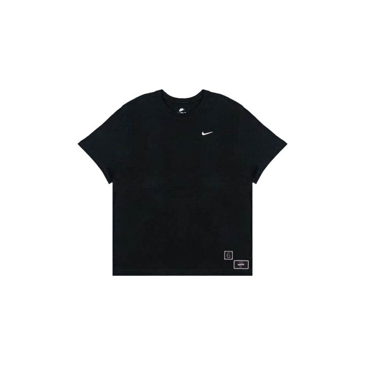 Nike Nike Sportswear T Shirts Men's Black Crew Neck Moderate Straight Fit