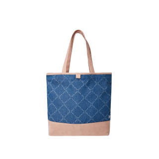New Era Fabric Handbag Unisex Denim Blue