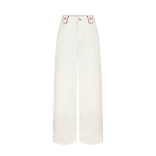 Umoumo Jeans Women's Moderate Straight Fit Pants