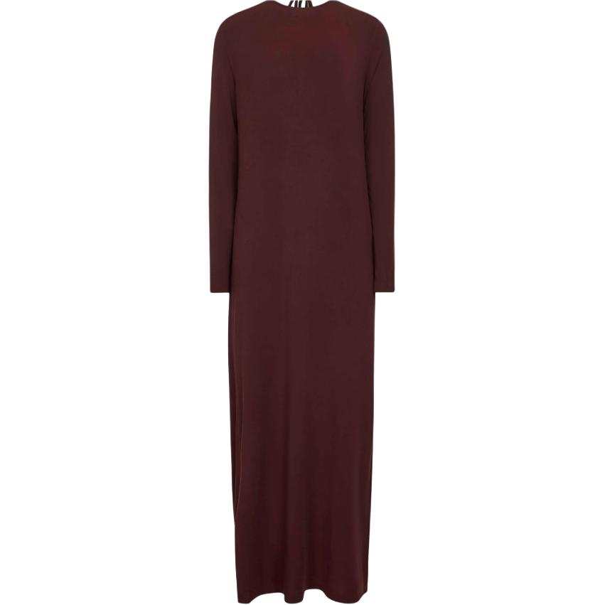 Uma Wang Long-Sleeved Tie-Fastened Dress