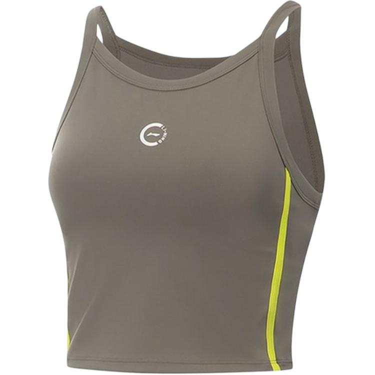 Li-Ning Li Ning Sleeveless Sports Shirts Women's Brown Other