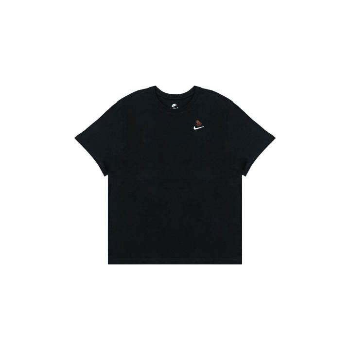 Nike Nike Sportswear T Shirts Men's Black Crew Neck Straight Fit