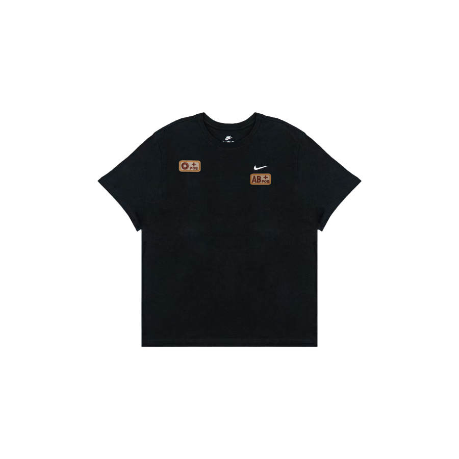 Nike Nike Sportswear T Shirts Men's Black Crew Neck Moderate Straight Fit