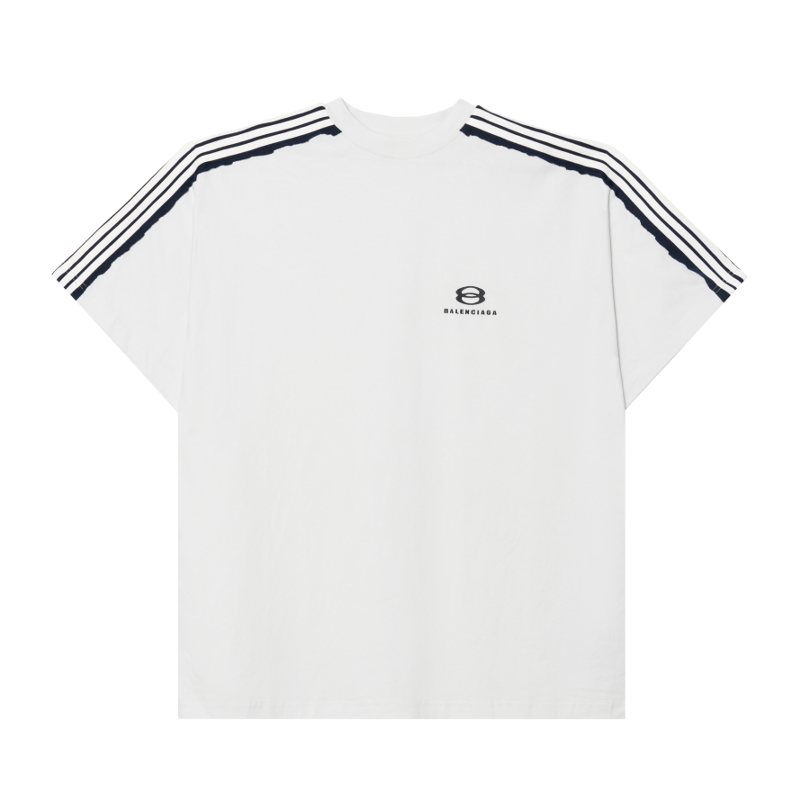 Balenciaga T Shirt Loose Fit Men's White