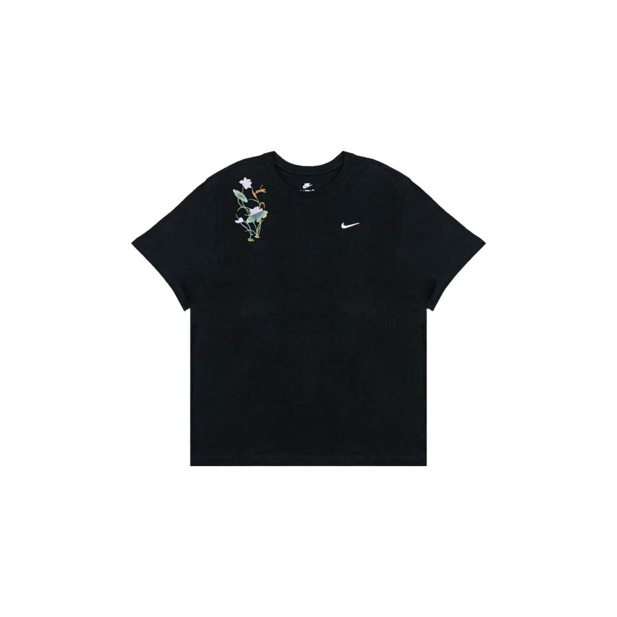 Nike Nike Sportswear T Shirts Men's Black Crew Neck Straight Fit