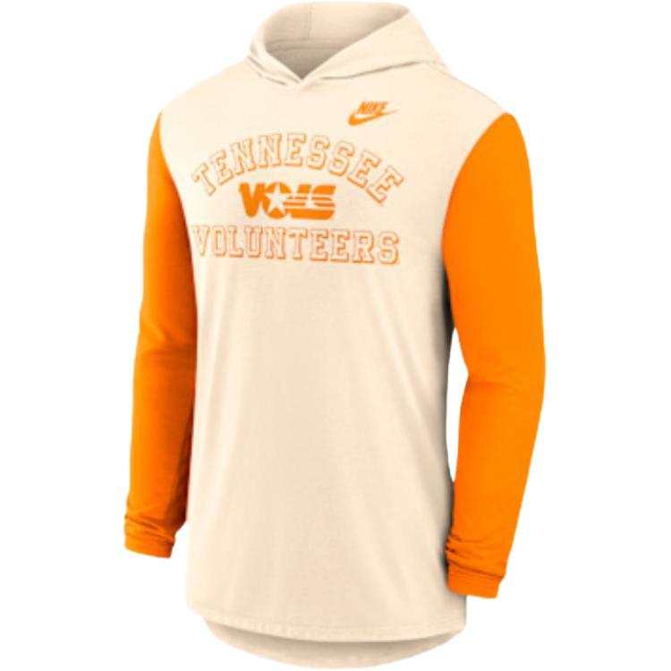 Nike Nike Tennessee Legacy Men's Nike Dri FIT College Long Sleeve Hooded T Shirt