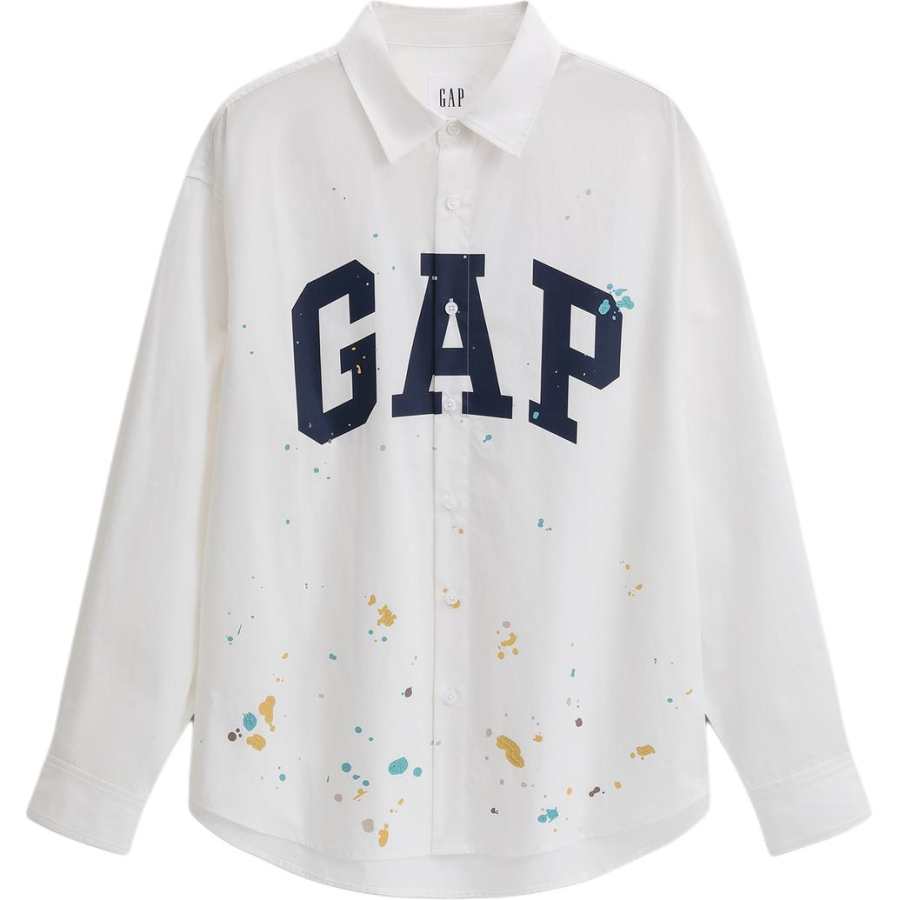 GAP GAP Shirts Unisex White Moderate