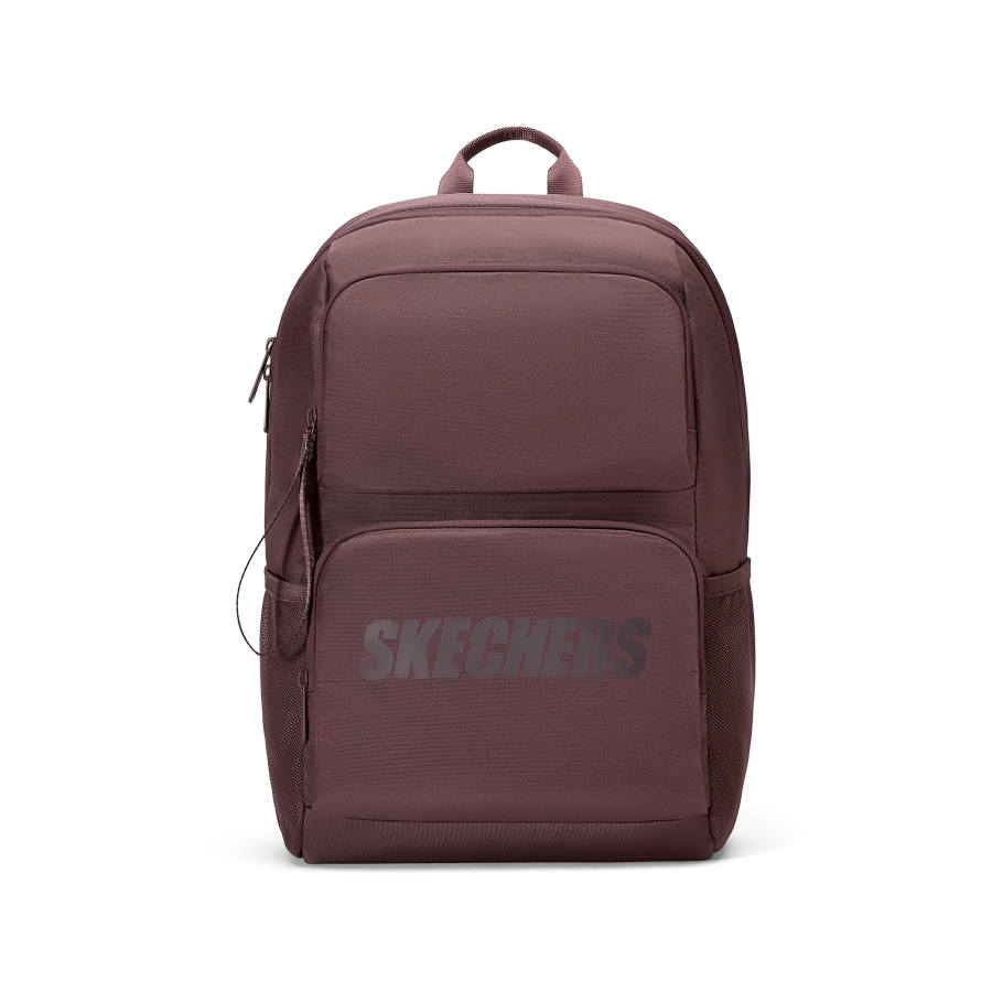 Skechers Fabric Backpack Unisex Bilberry Brown
