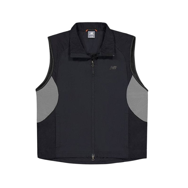 New Balance New Balance Vests Men's Black Lapel Moderate Other