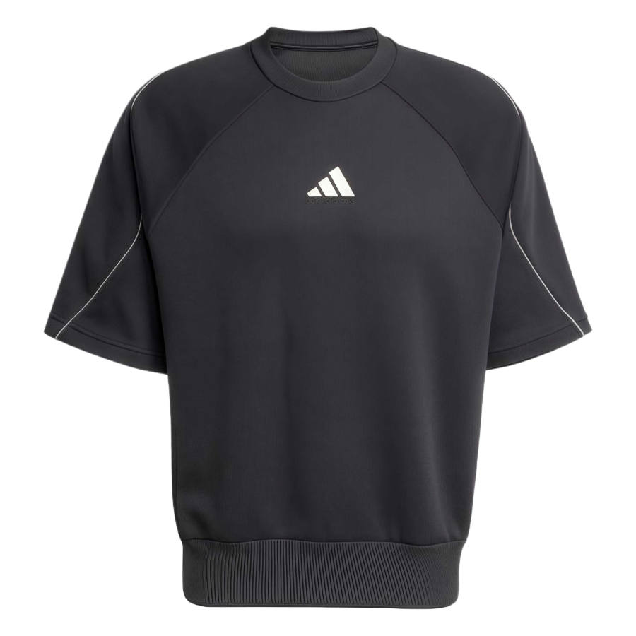 Adidas Adidas T Shirts Men's Black Crew Neck Moderate