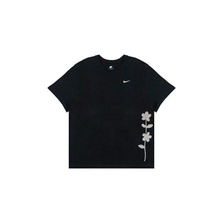 Nike Nike Sportswear T Shirts Men's Black Crew Neck Moderate Straight Fit