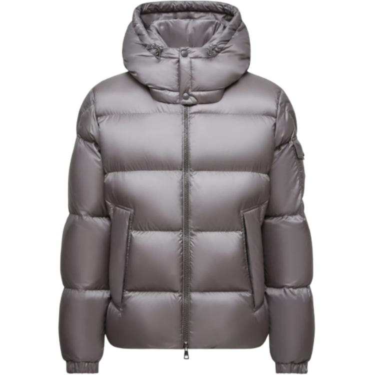Moncler Couyere Hooded Short Down Jacket Hooded Short Zippers Fleece Lined Goose Down Jacket Unisex