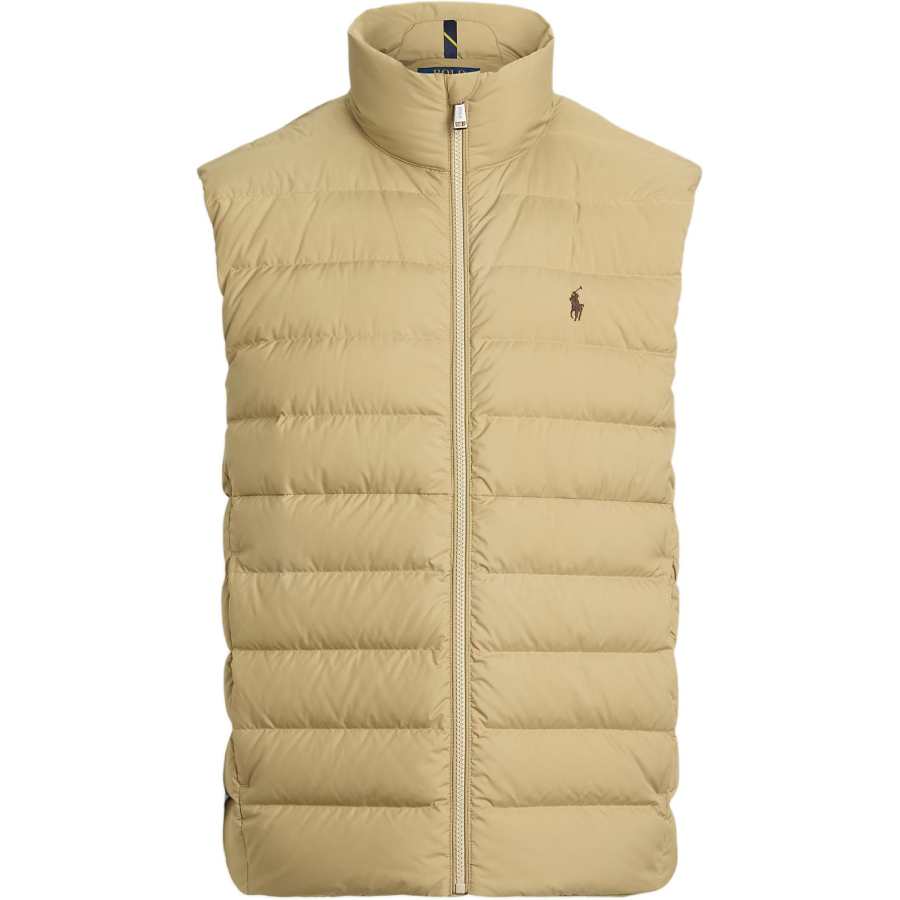 Polo Ralph Lauren embroidered-logo quilted gilet