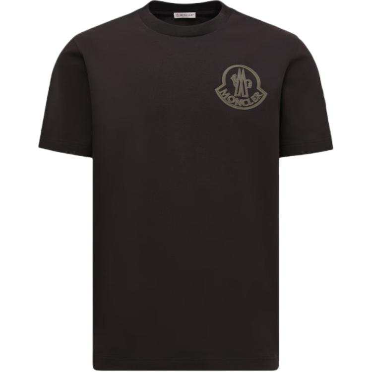 Moncler Logo Cotton T Shirt T Shirt Men's